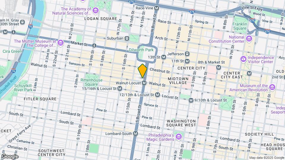 1401 Walnut St Mapa y Detalles de la Ubicación