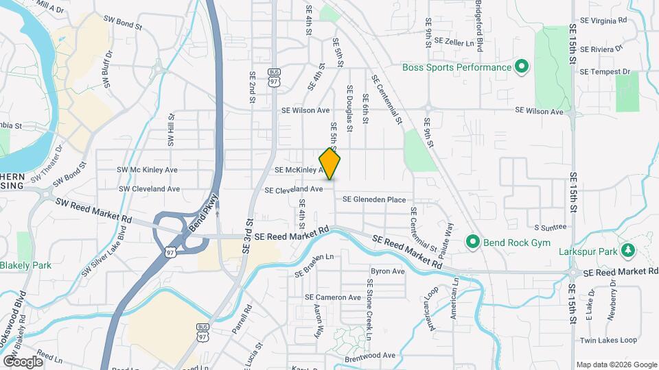 480 SE Cleveland Ave Map and Location Details