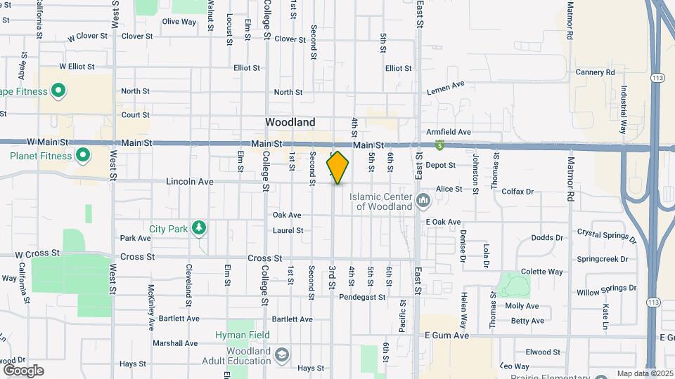 507 3rd St Map and Location Details