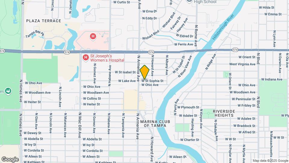 2314 W St Sophia St Map and Location Details