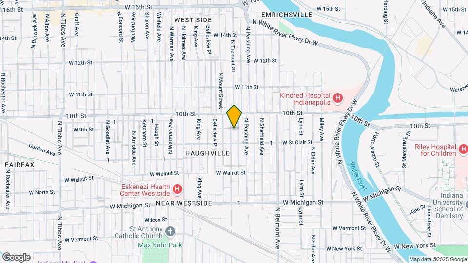 929 N Tremont St Map and Location Details