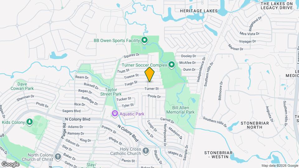 5801 Trego Cir Map and Location Details