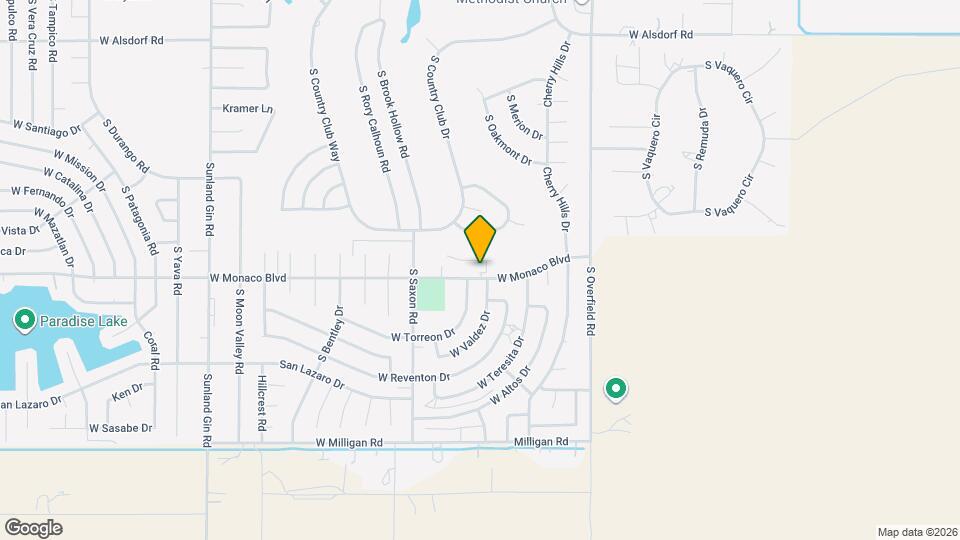 8550 W Monaco Blvd, Unit C Map and Location Details