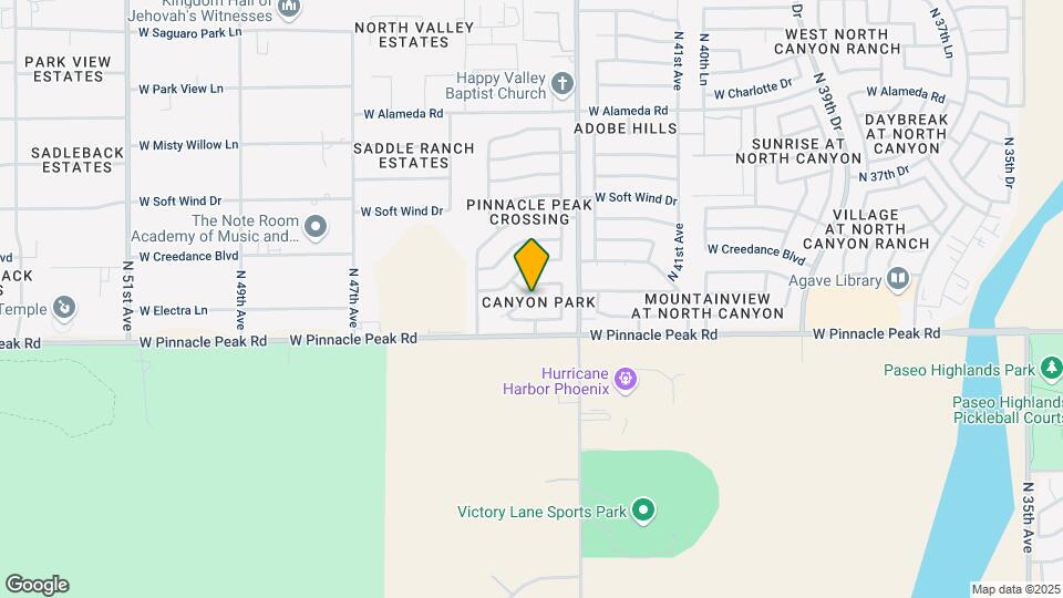 23448 N 44th Dr Map and Location Details