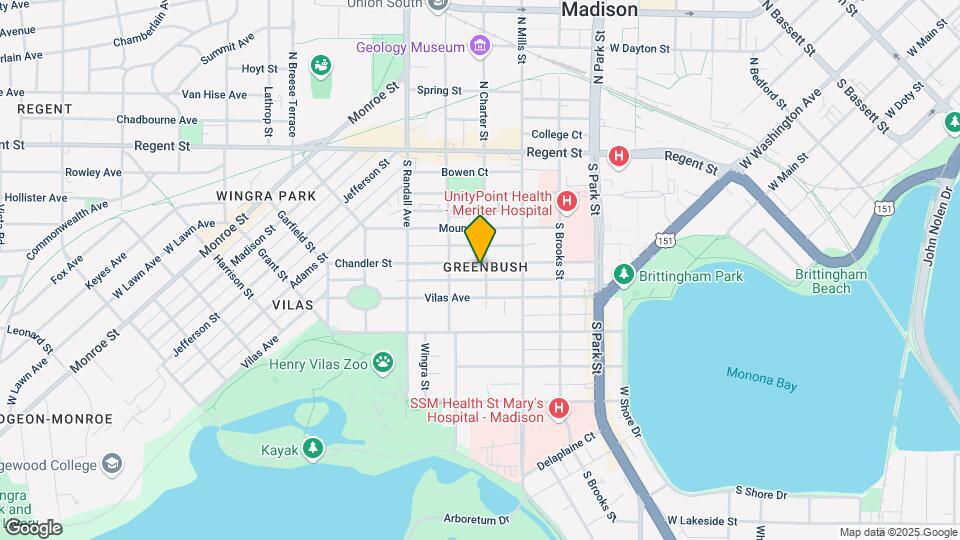 1203 Chandler St, Unit 1203 2b Map and Location Details