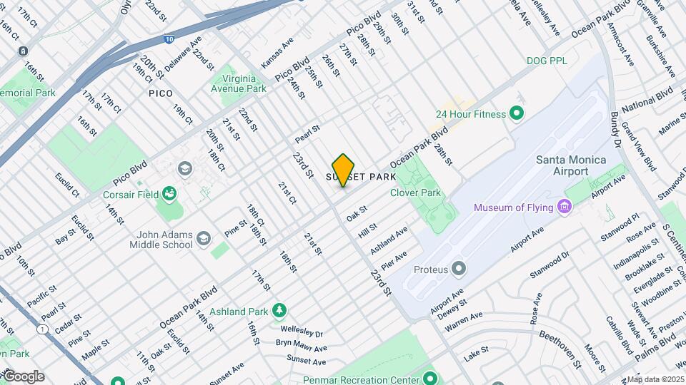 2626 Cloverfield Blvd Map and Location Details