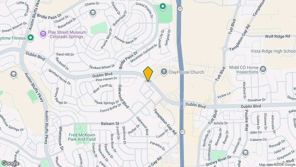 6563 Pennywhistle Point Map and Location Details