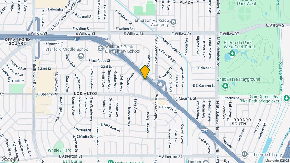 2250 Farolito Ave Map and Location Details