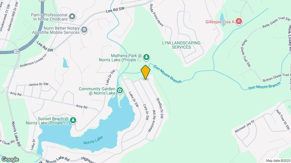 4197 Bradley Dr SW Map and Location Details