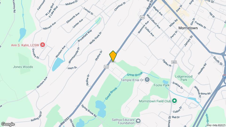 122 Mount Kemble Avenue Map and Location Details