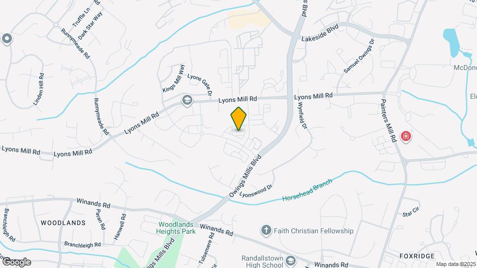 9445 Virginia Jane Way Map and Location Details