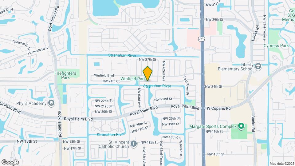 6338 NW 24th Ct Mapa y Detalles de la Ubicación