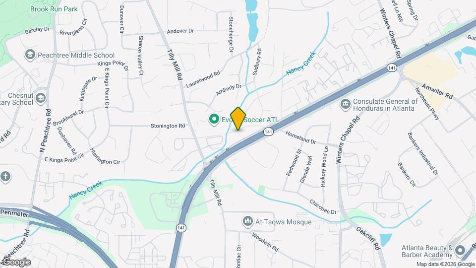 2649 Homeland Dr Map and Location Details