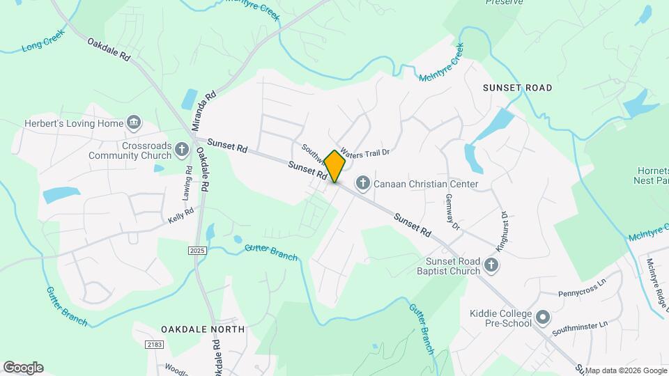 1506 Gutter Br Dr Map and Location Details