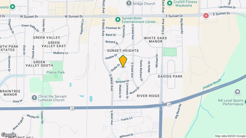 1910 Madera St Map and Location Details