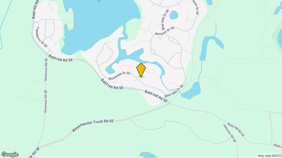 22406 Bluewater Dr SE Map and Location Details