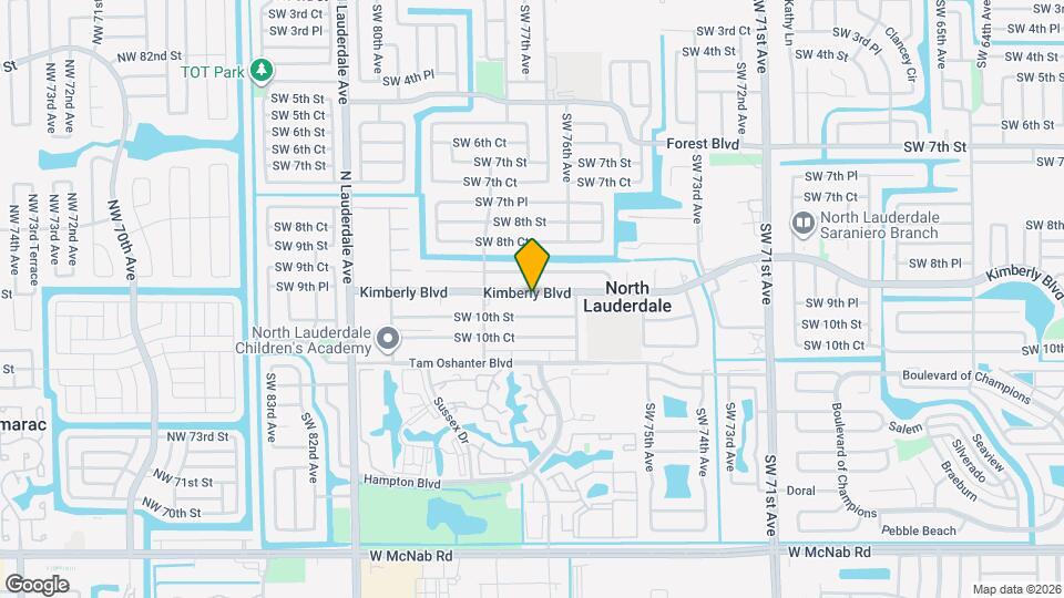 7650 Kimberly Blvd Map and Location Details
