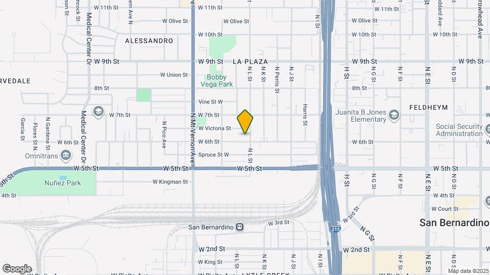 1120 W 6th St, Unit Unit A Map and Location Details