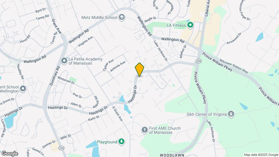 10293 Woodmont Ct Map and Location Details