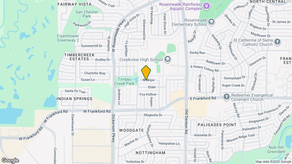 1215 N Slope Map and Location Details