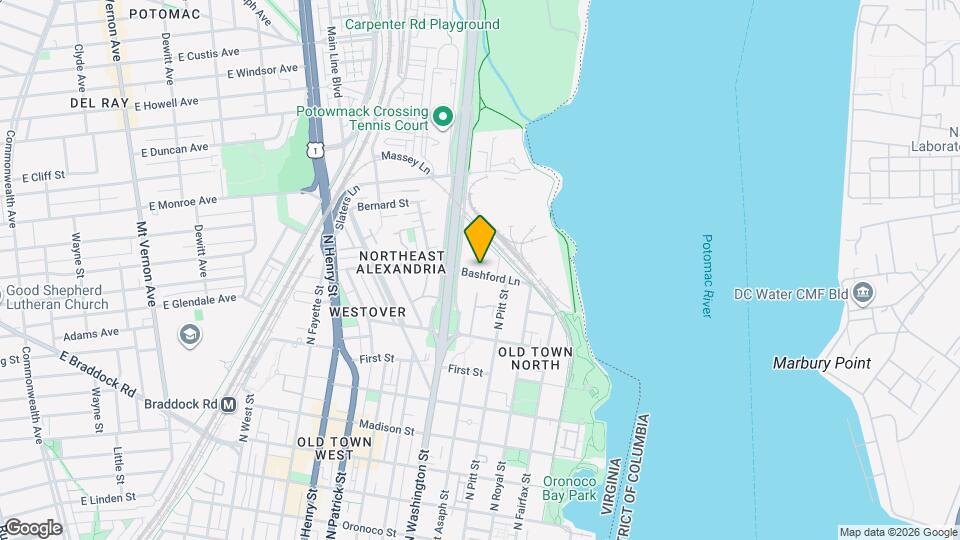 601 Bashford Ln Map and Location Details