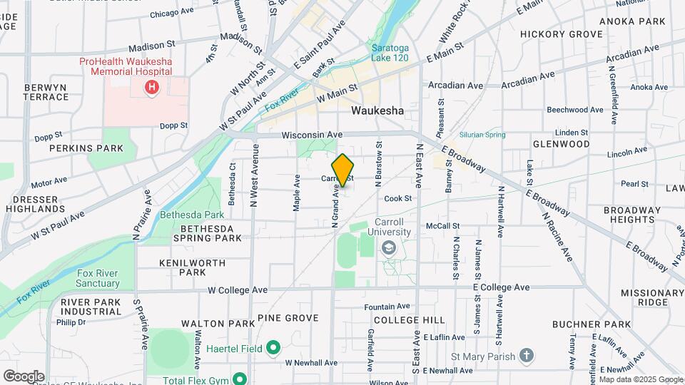 419 N Grand Ave, Unit Apt #1 Map and Location Details