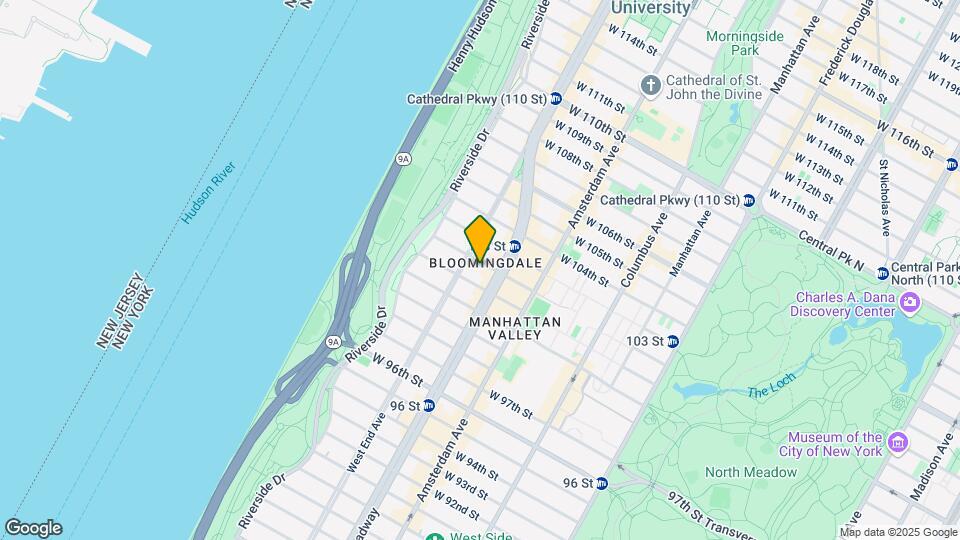 248 W 102nd St Map and Location Details