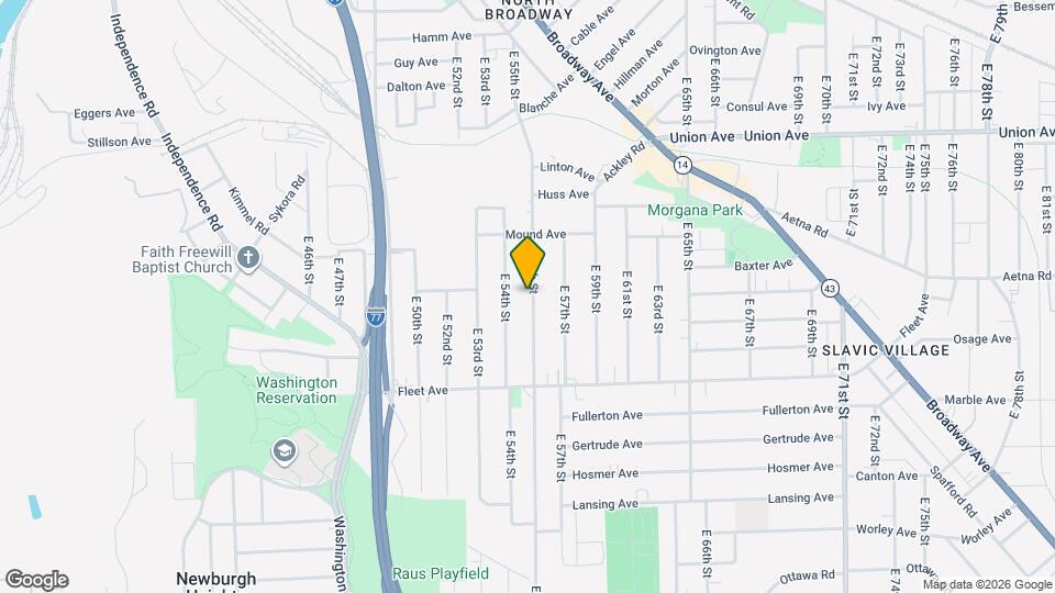 3658 E 55th St Map and Location Details