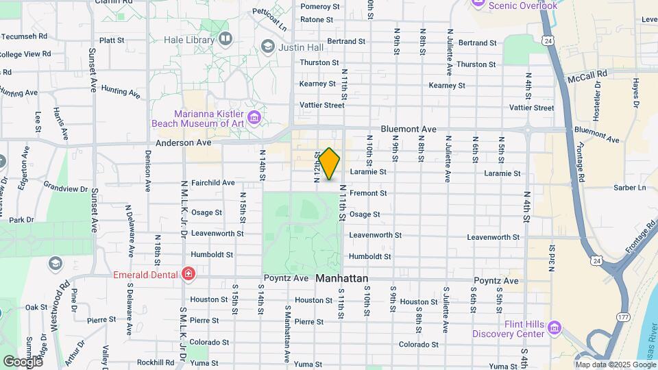 1114 Fremont St Map and Location Details