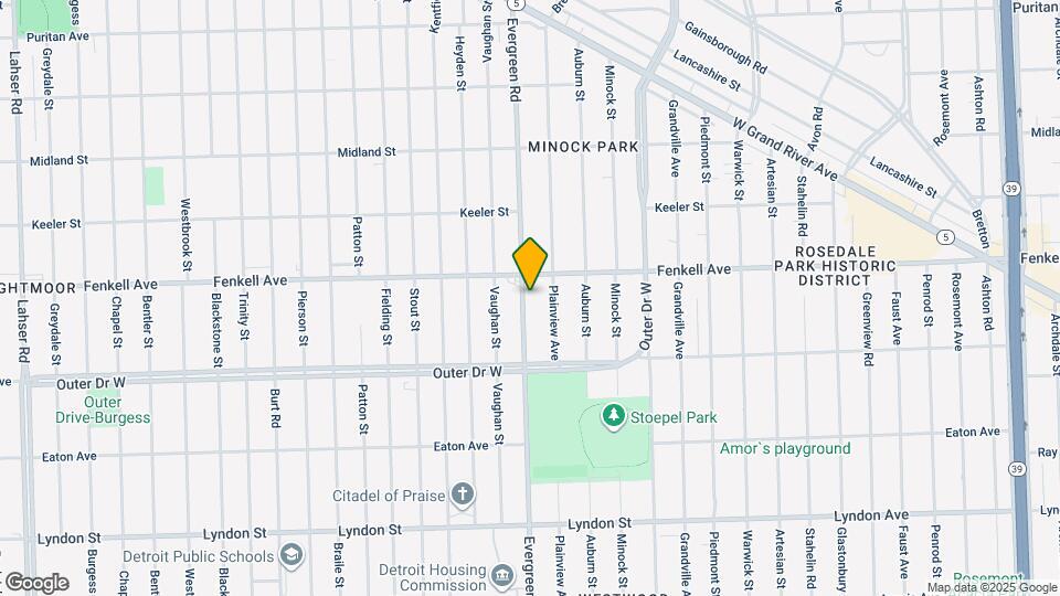 15132 Evergreen Rd Map and Location Details