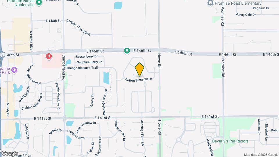 10356 Cotton Blossom Dr Map and Location Details