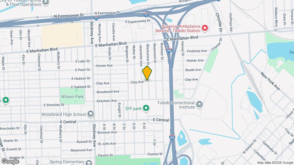 3263 Blackstone Dr Map and Location Details