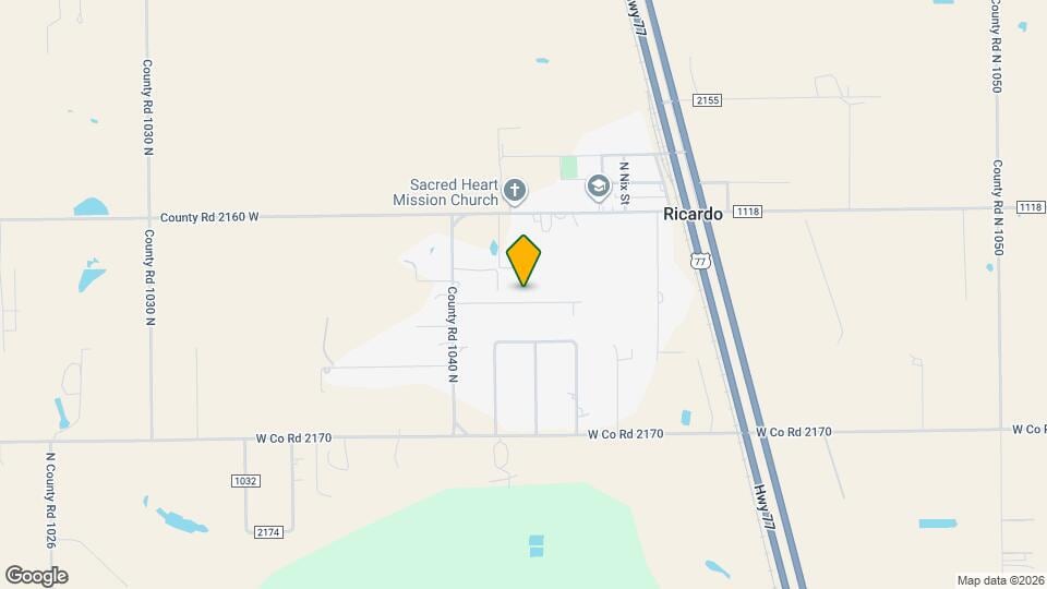 212 County Rd 2163 W Map and Location Details