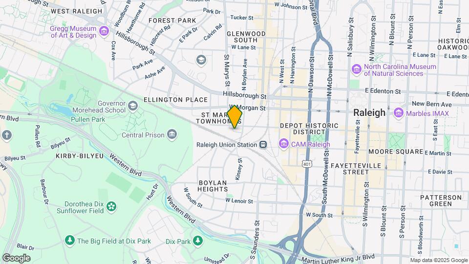 710 Independence Pl Map and Location Details