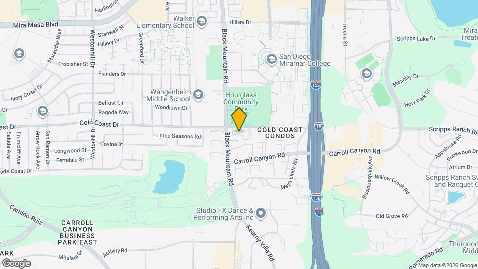 9447 Gold Coast Dr Map and Location Details