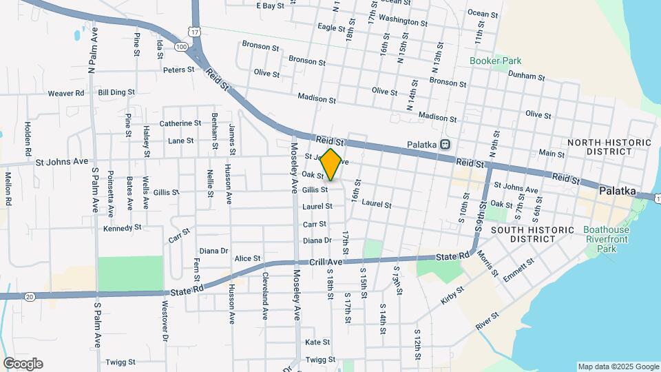 1714 Gillis St Map and Location Details