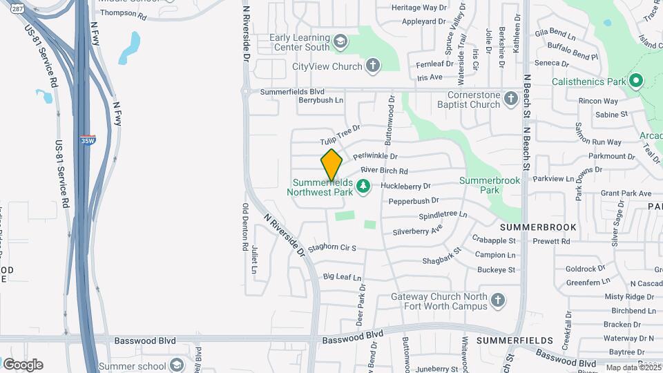 3820 River Birch Rd Map and Location Details