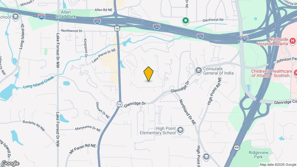 388 Tall Oaks Dr NE Map and Location Details