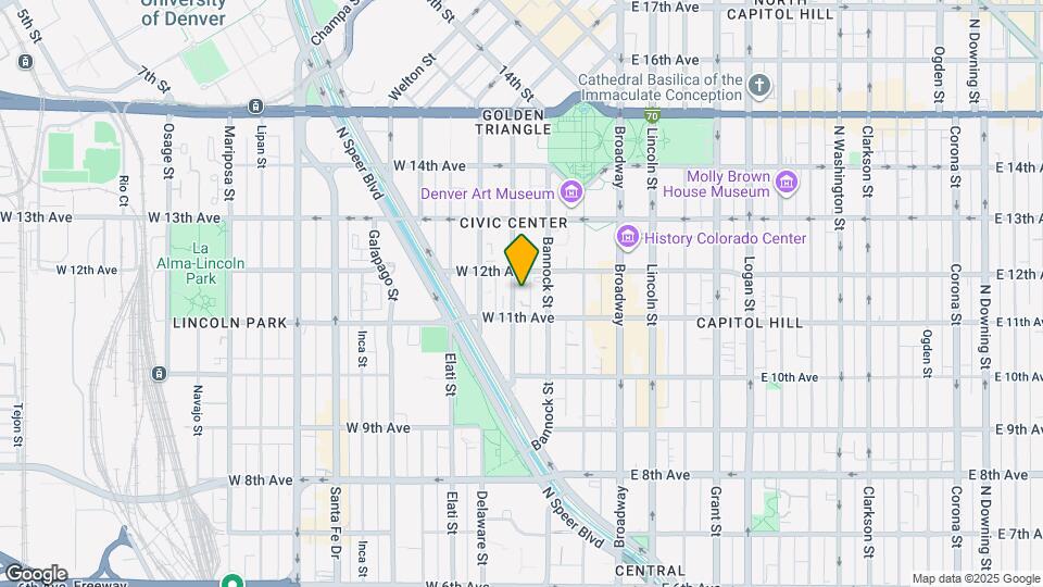 1140 Cherokee St Map and Location Details