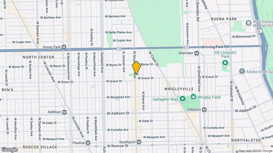 3813-3815 N Southport Ave Mapa y Detalles de la Ubicación