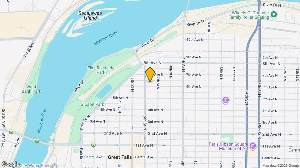 609 6th Ave N Map and Location Details
