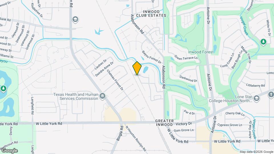 7019 Oak Bough Dr Map and Location Details