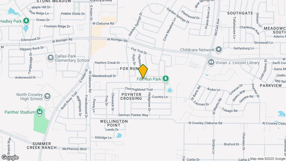 3952 Golden Horn Ln Mapa y Detalles de la Ubicación