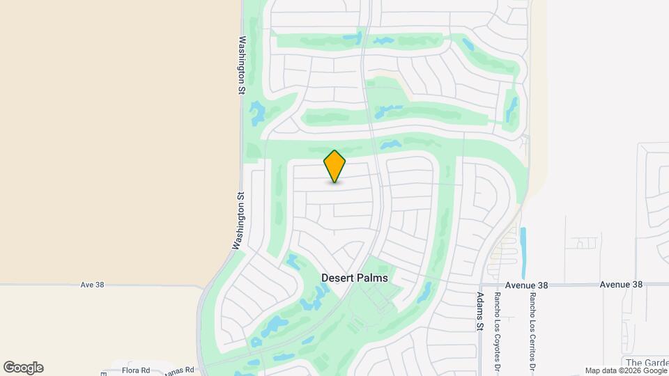 78338 Desert Willow Dr Map and Location Details