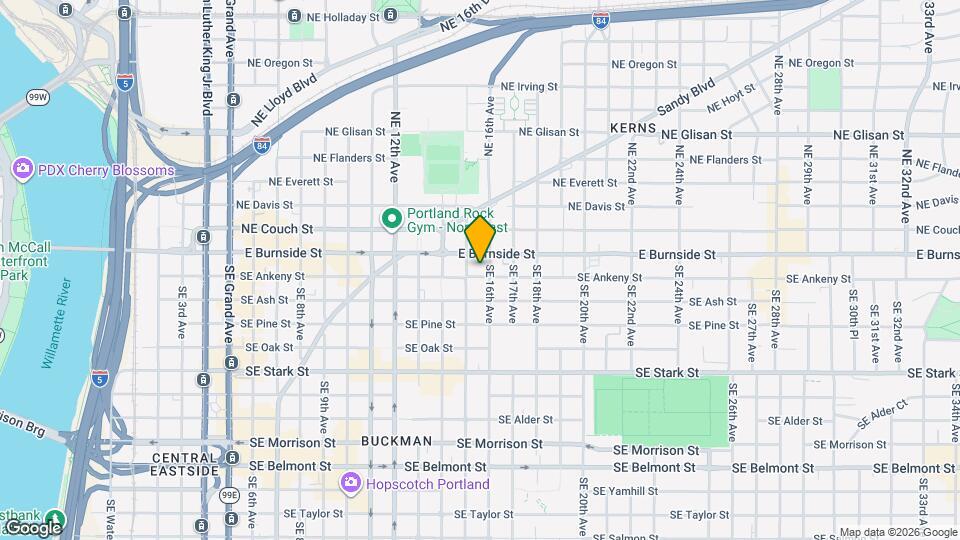 1523 SE Ankeny St, Unit 2 Map and Location Details