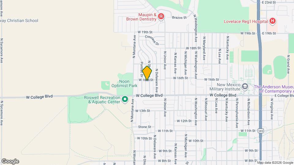 1516 N Ohio Ave Map and Location Details