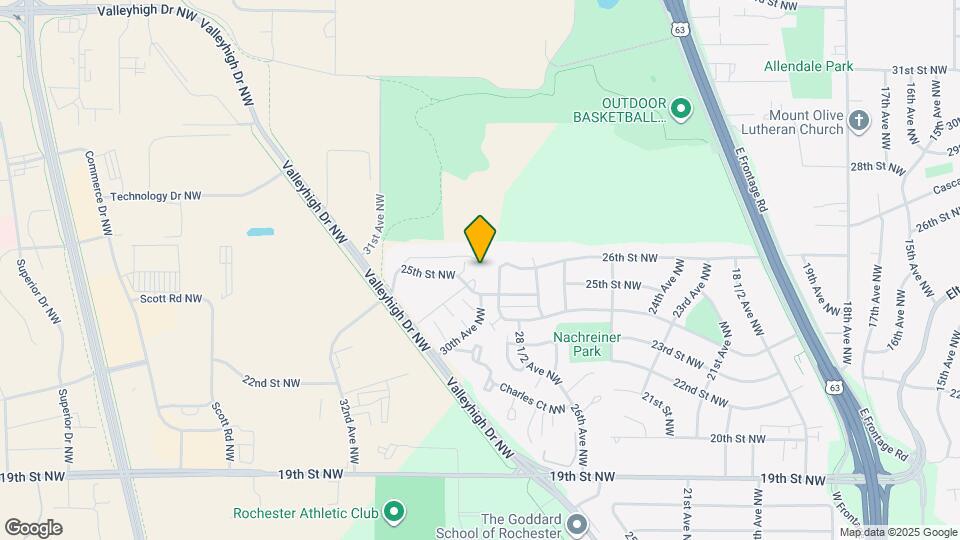 3023 25th St NW Map and Location Details