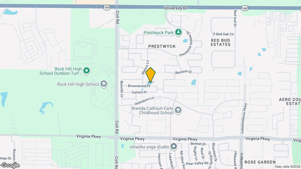 10816 Brownwood Pl Map and Location Details