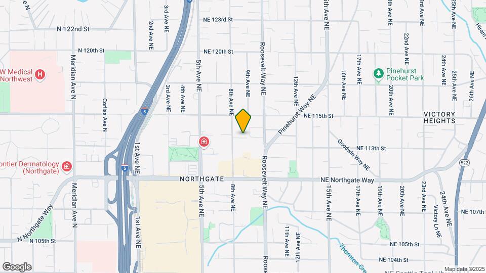 11316 8th Ave NE Mapa y Detalles de la Ubicación