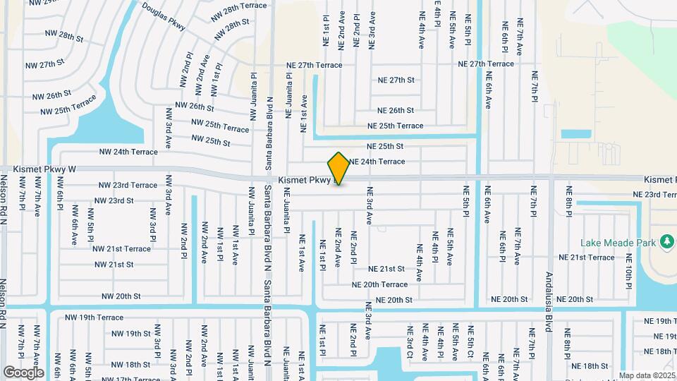 131 NE 23rd Terrace Map and Location Details